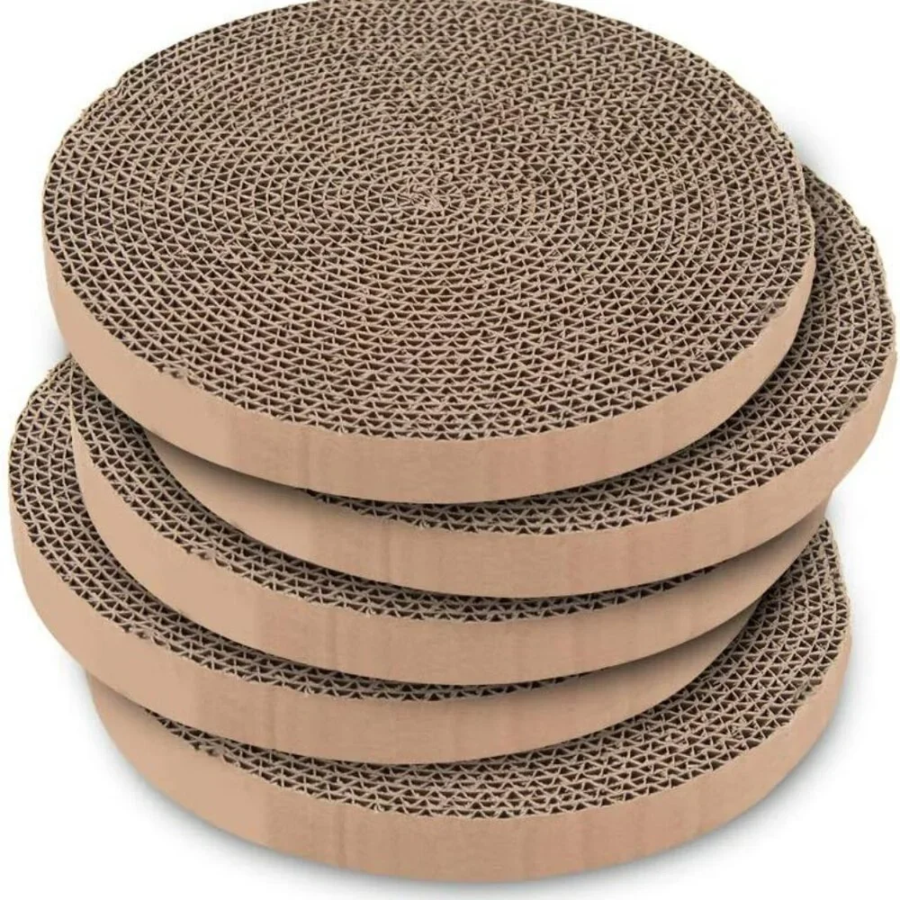 Cat Scratcher Replacement Pads - Cardboard Cat Scratcher Pad, Relieves Stress, S